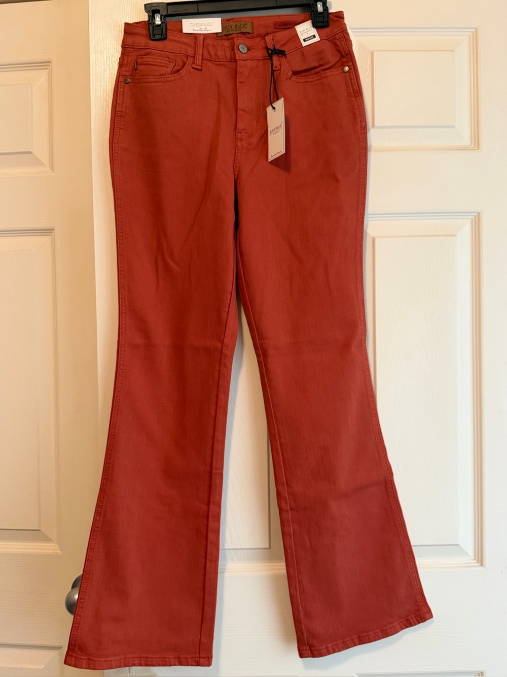 Judy Blue Rust Red Flared Jeans - NWT